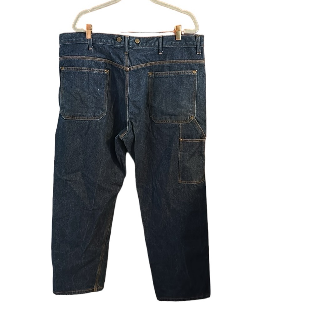💜💜 BIG BILL Heavy Duty Denim Jean’s Men’s Size 40X30 - Picture 2 of 10